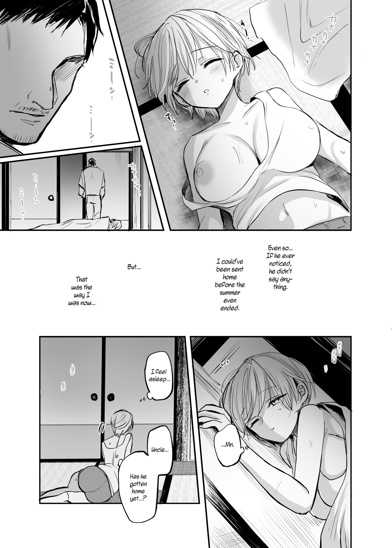 Hentai Manga Comic-I Became a Woman, and my Uncle...-Read-31